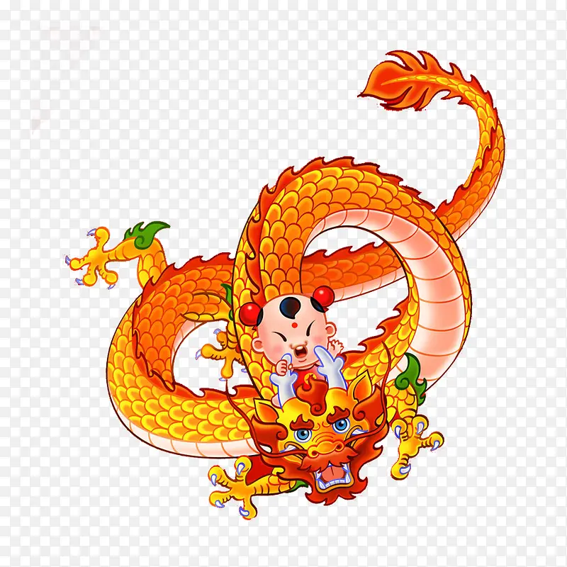 舞龙的小童子PNG图片素材下载_图片编号10999886-PNG素材网