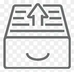 收件箱上传Outline-iconsPNG图片素材下载_图片编号11000604-PNG素材网