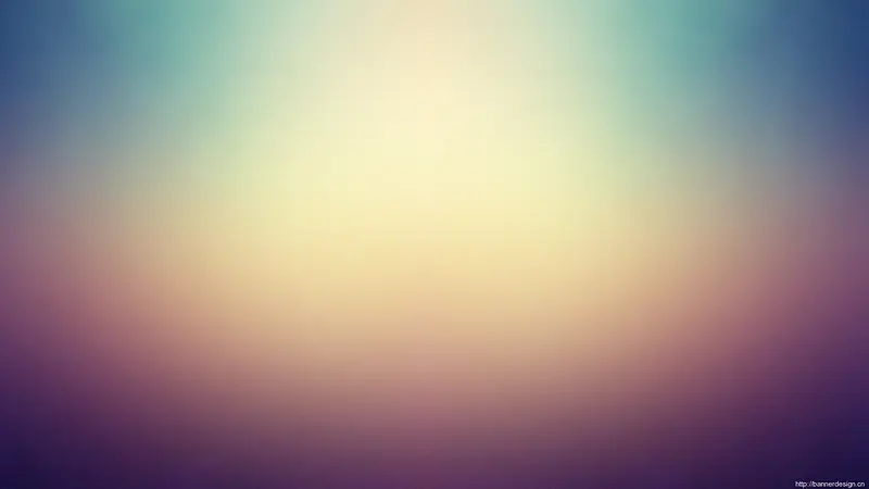 绚丽的海报渐变设计