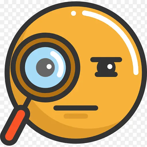 可疑的图标
