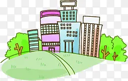 手绘建筑创意设计