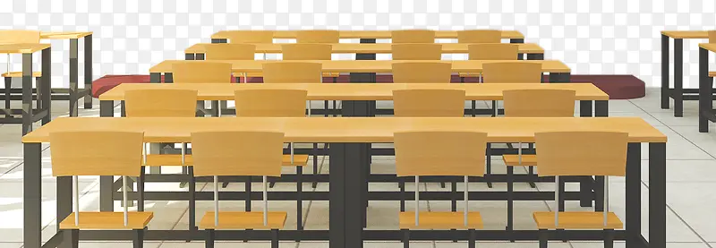 书桌 桌子 桌椅 学校 课堂 班级