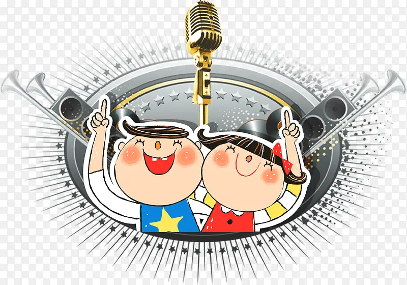 话筒png元素