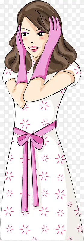 矢量女孩