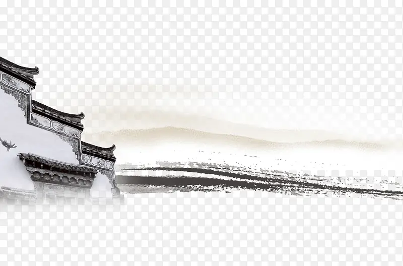 水墨建筑PNG图片素材下载_图片编号11043148-PNG素材网