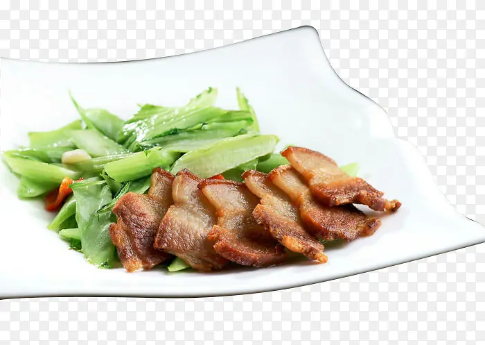 芥菜炒走油肉