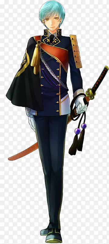 立绘礼服制服帅哥