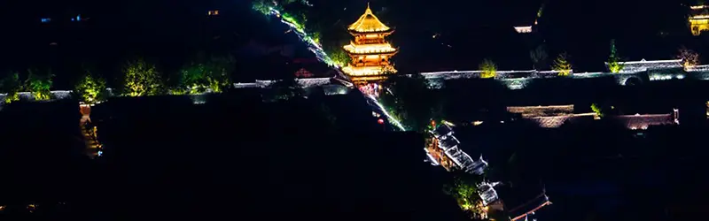 城市夜景背景