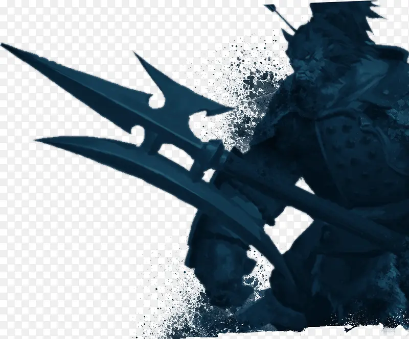 持戟的魔兽手绘游戏