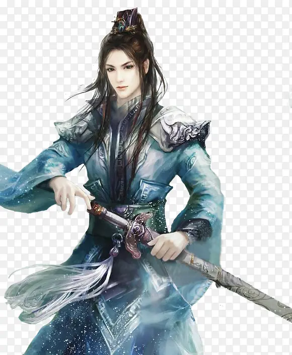 立绘古风剑士PNG图片素材下载_图片编号11065623-PNG素材网