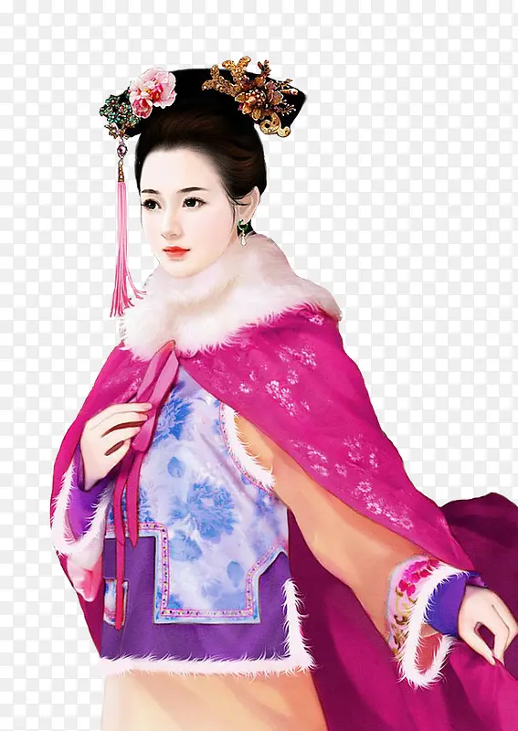 古代立绘美女高清图片