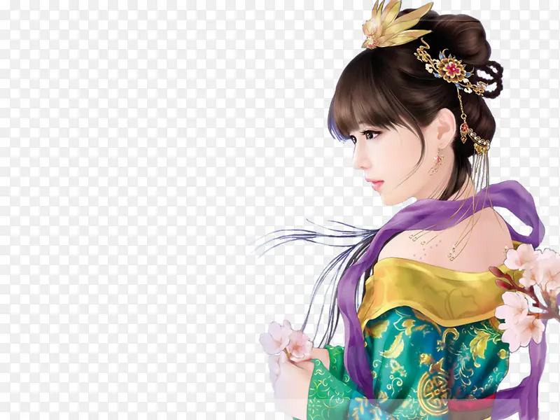 古典美女图片下载