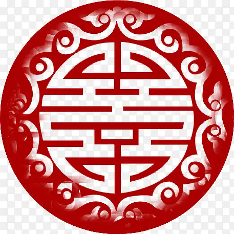 红色喜庆中式婚礼