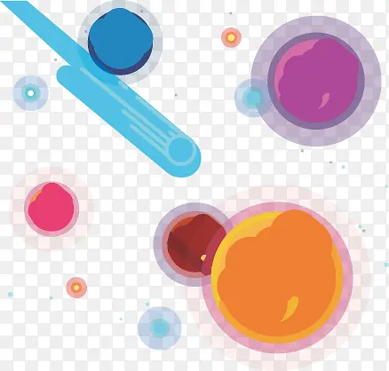 矢量手绘太空