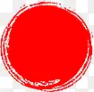 红色水彩圆形