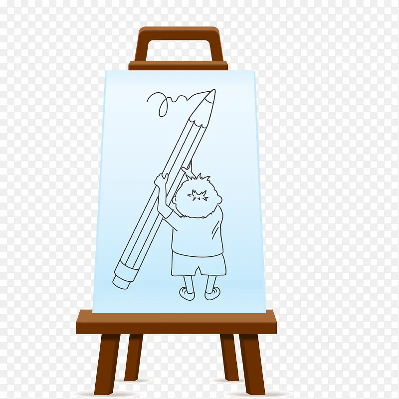 小白板矢量图
