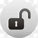 解锁luna-grey-iconsPNG图片素材下载_图片编号11090022-PNG素材网