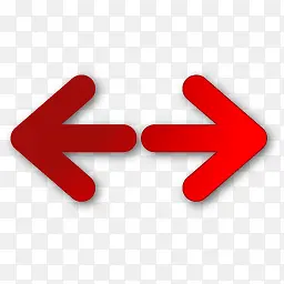 正确的左红色的箭头vista-arrow-icons