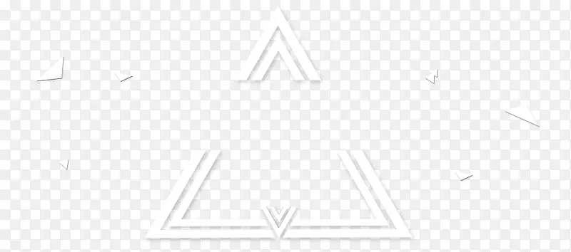 高清创意白色的几何形状