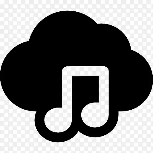 下载音乐的云图标