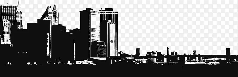 矢量手绘城市