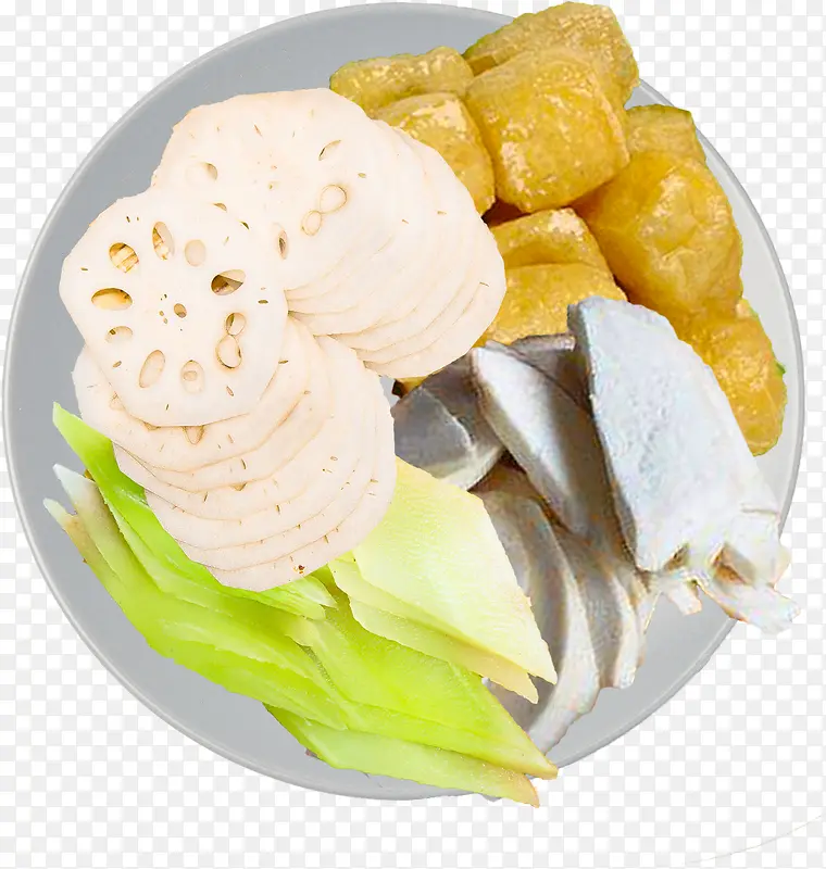 配菜拼盘png