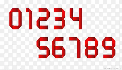 简约数字背景