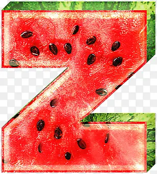 西瓜字母z