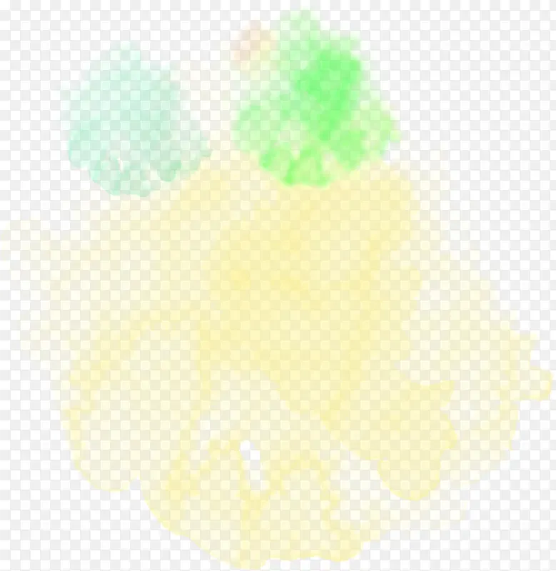 手绘彩色艺术设计墨迹