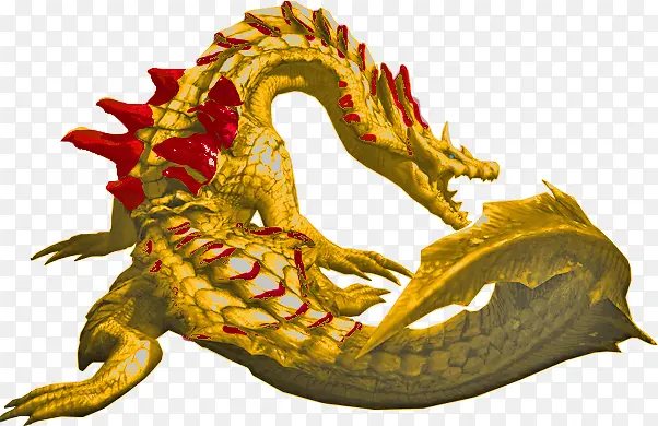 摇着尾巴的龙
