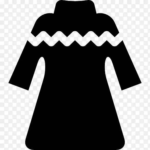 高领的衣服图标