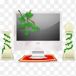 植物树叶图标设计