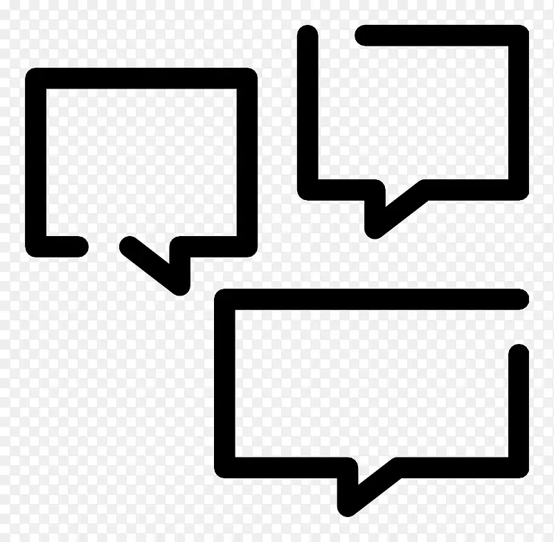 演讲泡沫speech-bubbles-line-craft-