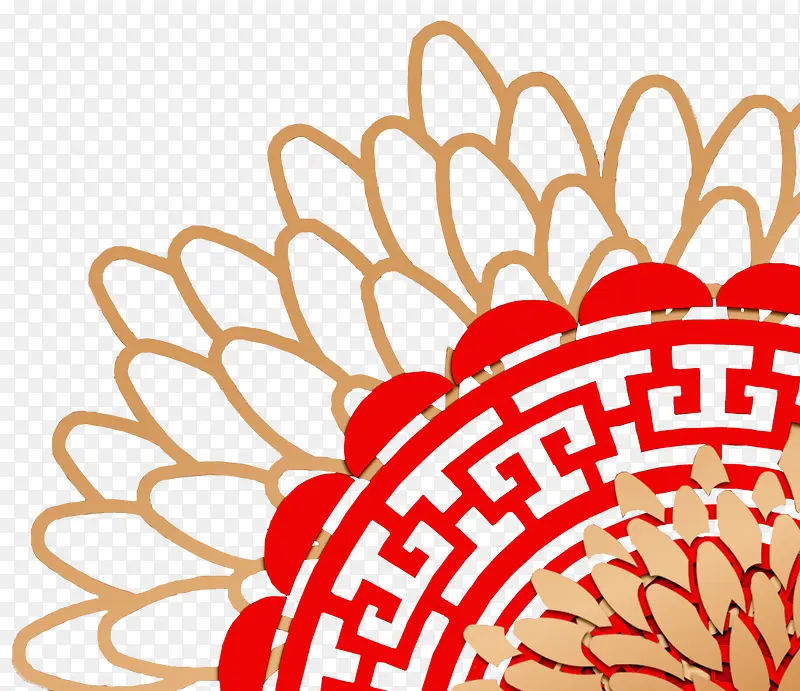 Rose抠图中国风喜庆元素