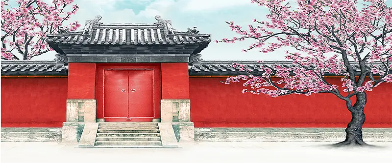 复古风背景图