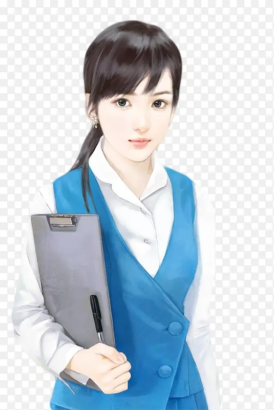 立绘现代美女PNG图片素材下载_图片编号11126920-PNG素材网