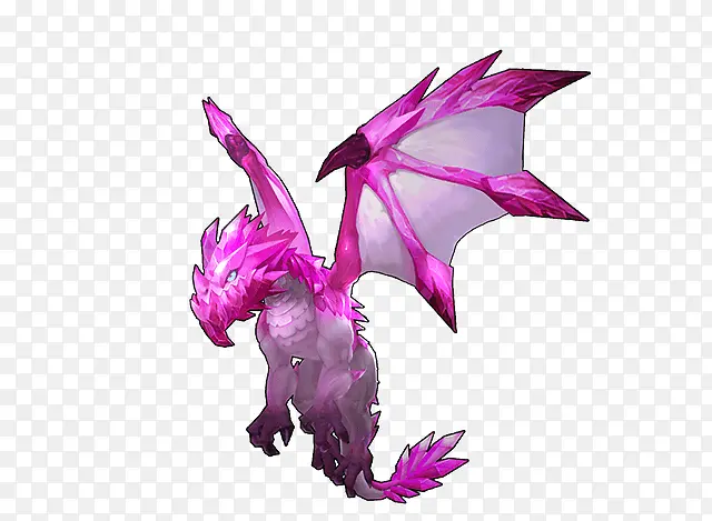游戏里粉色魔兽海报