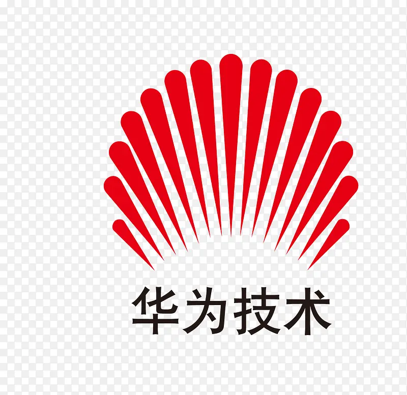 矢量华为标识素材