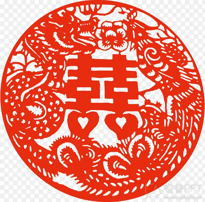囍 剪纸 pngPNG图片素材下载_图片编号11130465-PNG素材网
