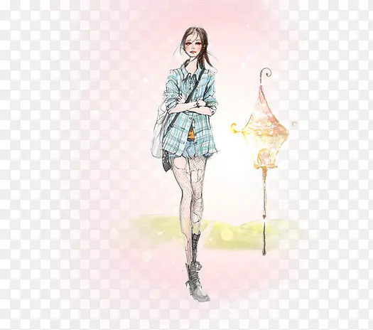 插画妹子