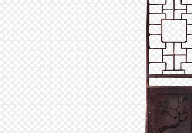 古典棕色隔断创意