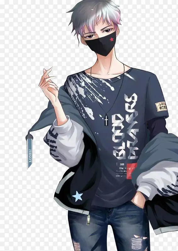 帅气的动漫男生