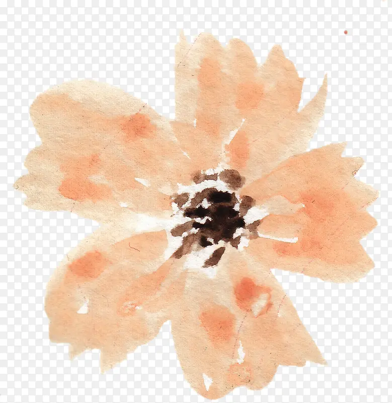 黄色绘画花瓣