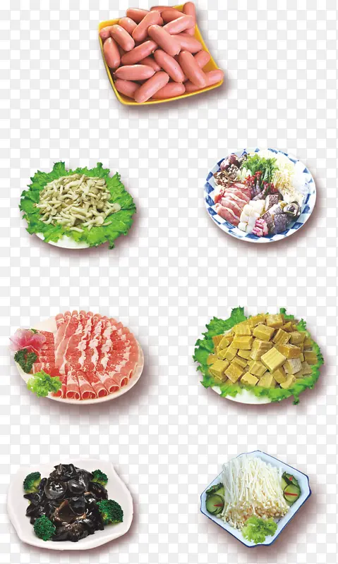 火锅配菜涮菜