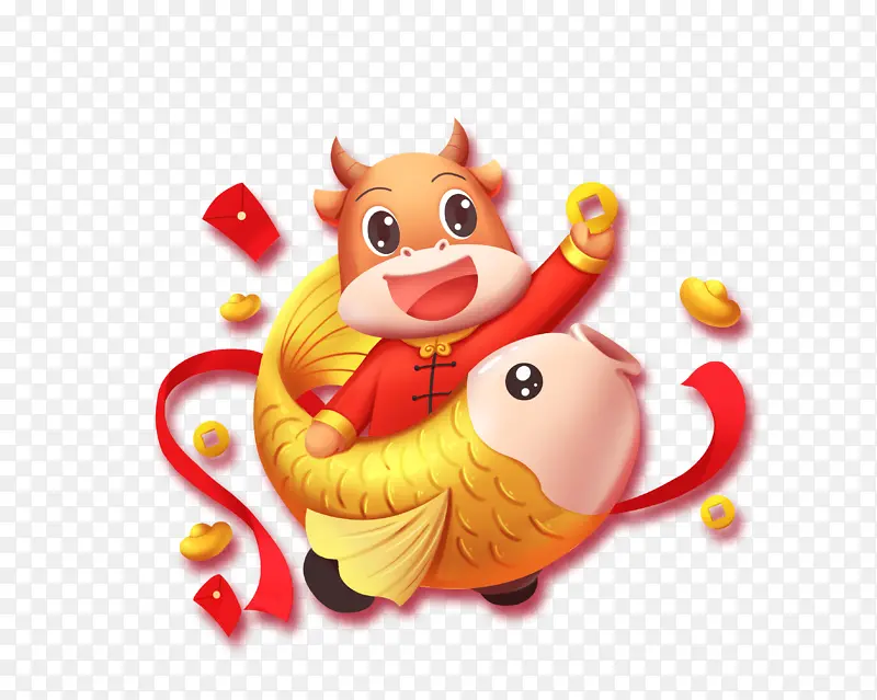 牛年素材图片
