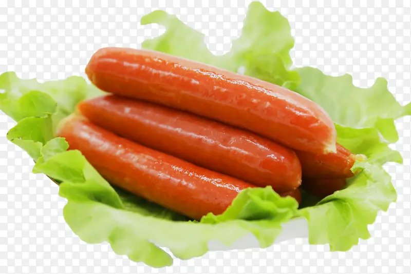 美味的香喷喷的烤肠