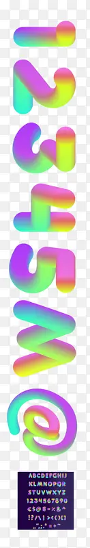 特效，数字，12345