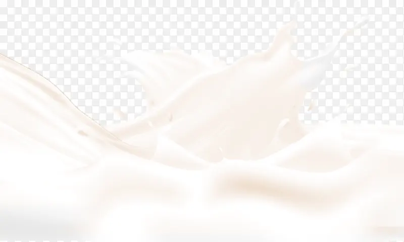流动的牛奶png