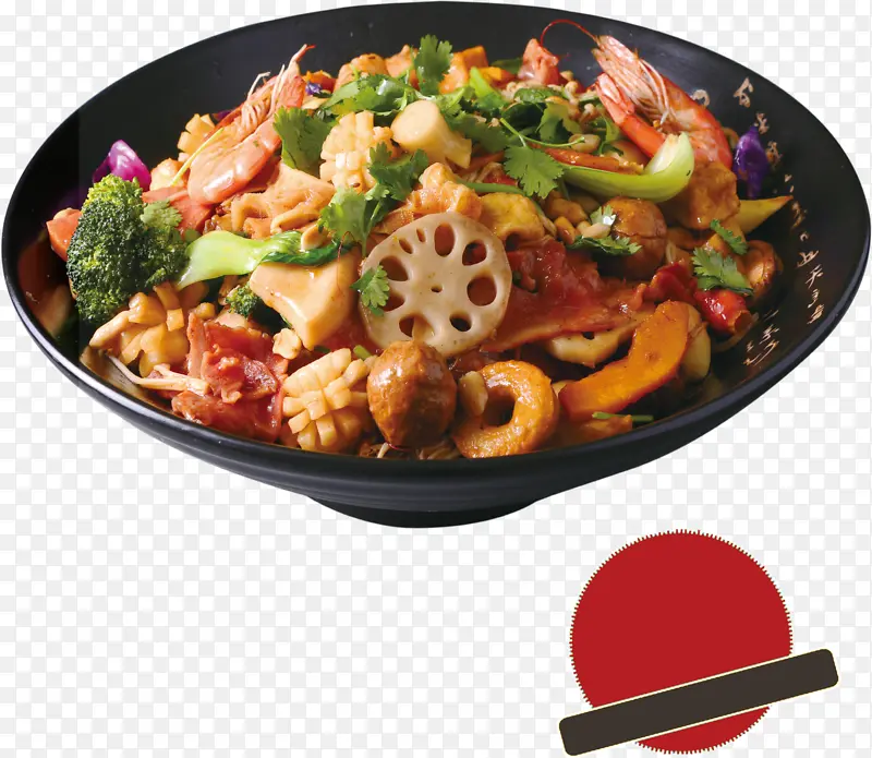 冒菜麻辣烫火锅png