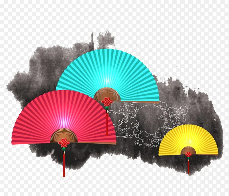 中秋扇子起舞